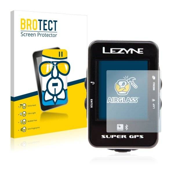 Panzerglasfolie Klar für Lezyne Super GPS