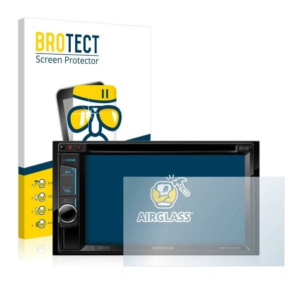 Panzerglasfolie Klar für Kenwood DDX4016DAB