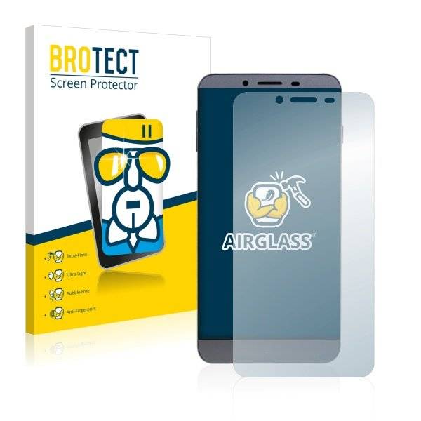 Panzerglasfolie Klar für Mediacom PhonePad Duo X555U