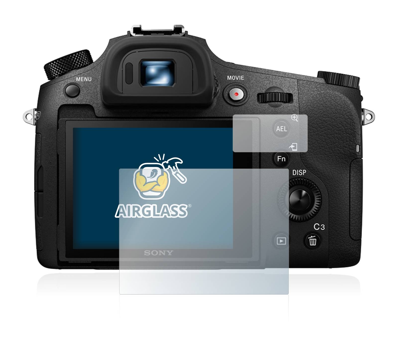 BROTECT AirGlass Glas Panzer-Folie für Sony Cyber-Shot DSC-RX10 III - Schutzglas