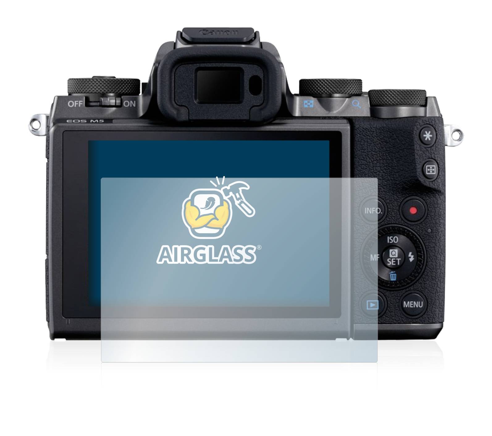 BROTECT AirGlass Glas Panzer-Folie für Canon EOS M5 - Schutzglas