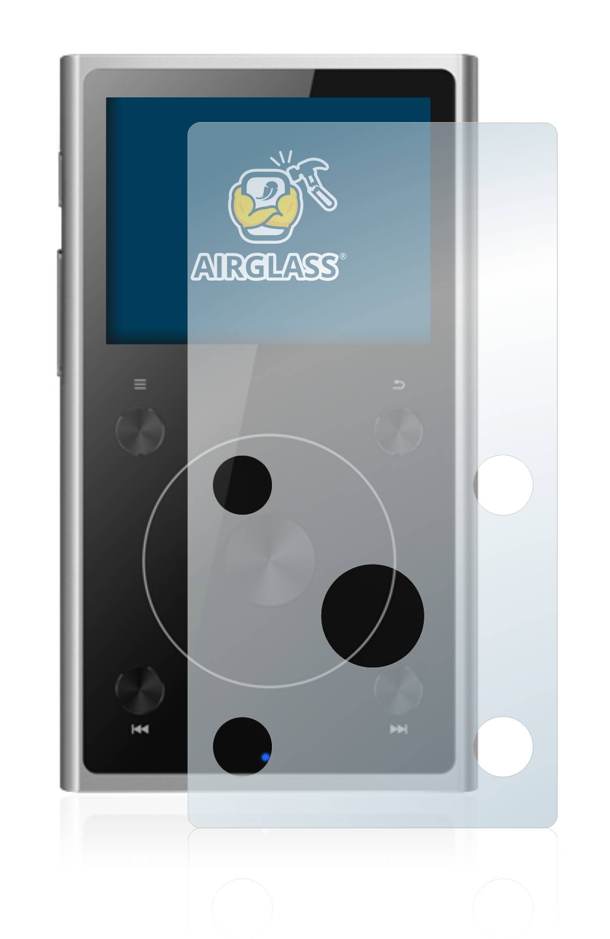 BROTECT AirGlass Glas Panzer-Folie für FiiO X1 II - Schutzglas