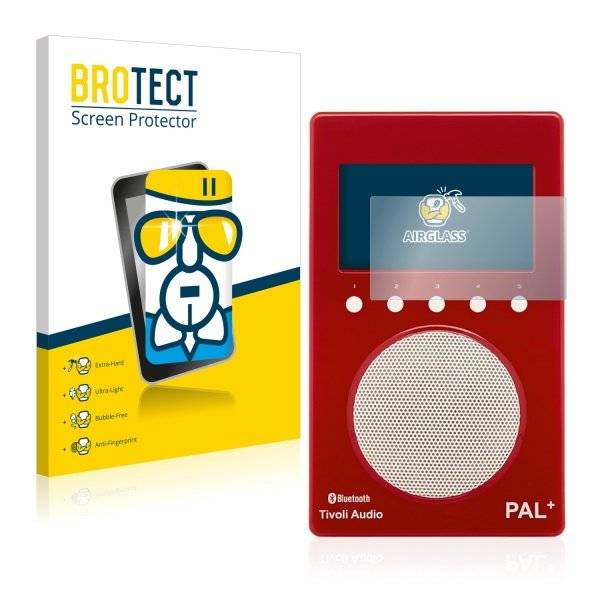 Panzerglasfolie Klar für Tivoli Audio Pal+ BT