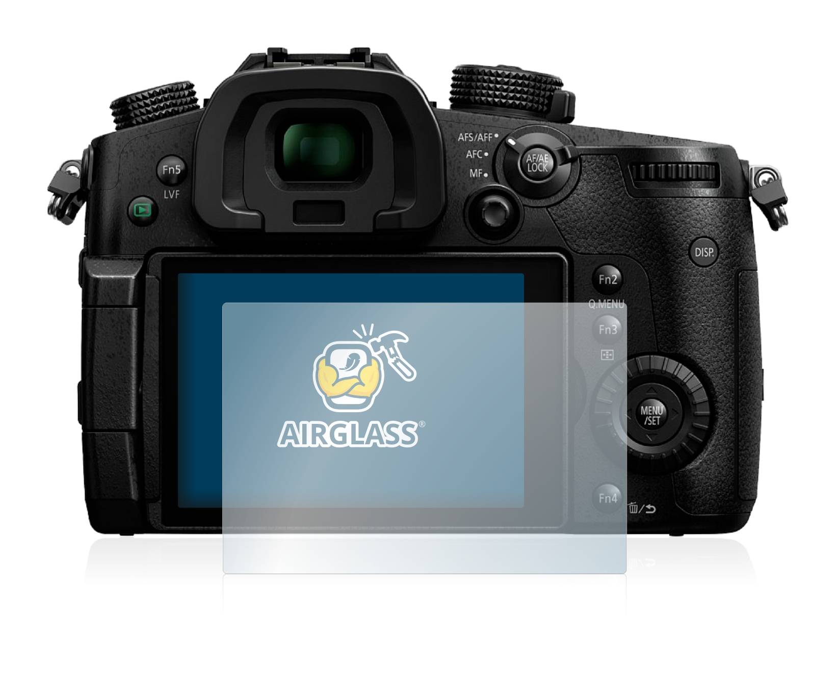 BROTECT AirGlass Glas Panzer-Folie für Panasonic Lumix DC-GH5 - Schutzglas