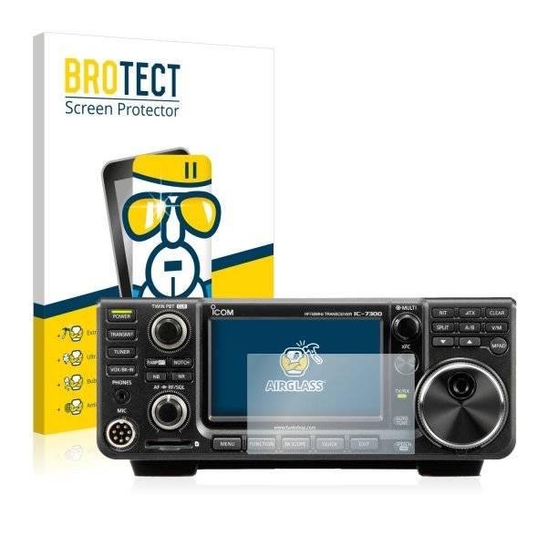 Panzerglasfolie Klar für Icom IC-7851
