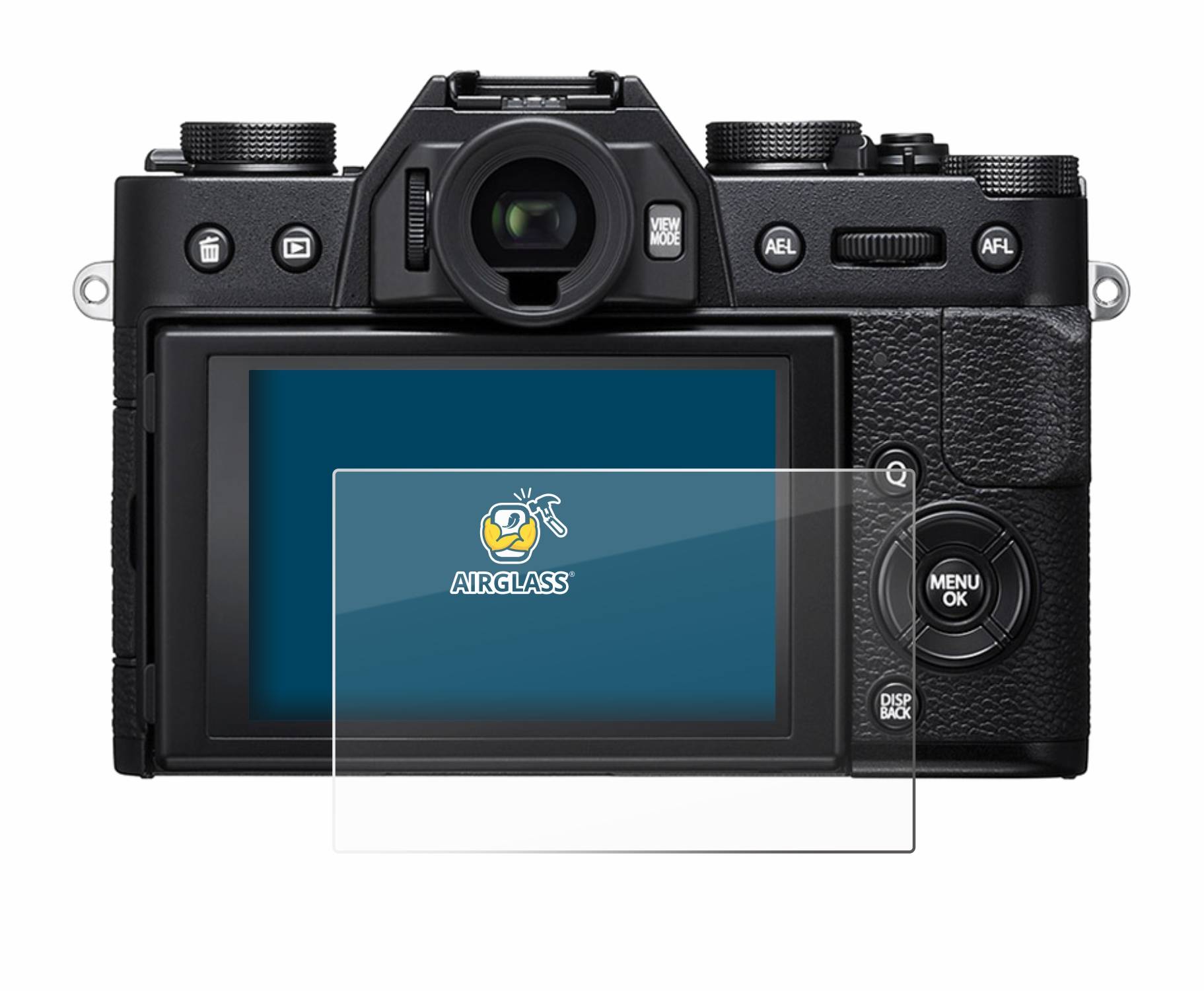 BROTECT AirGlass Glas Panzer-Folie für Fujifilm X-T20 - Schutzglas
