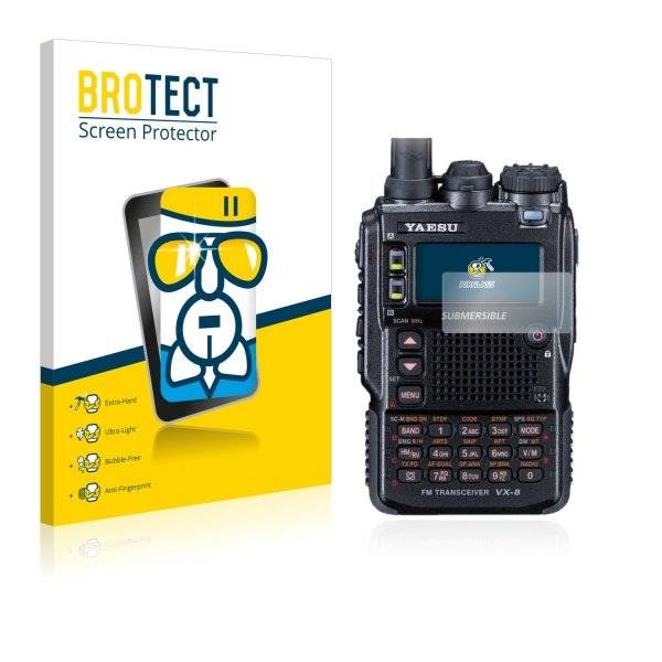 Panzerglasfolie Klar für Yaesu VX-8DE