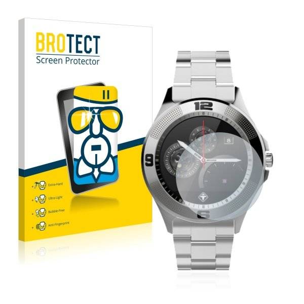 Panzerglasfolie Klar für Tiger Smartwatch London