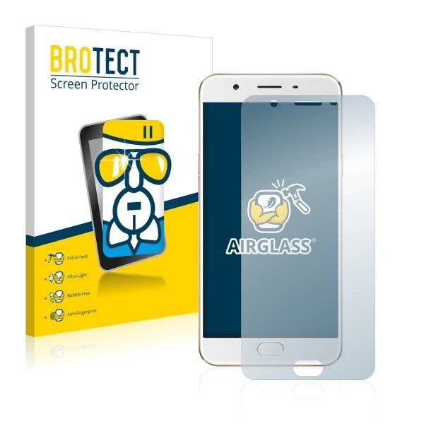 Panzerglasfolie Klar für Oppo R11 Plus