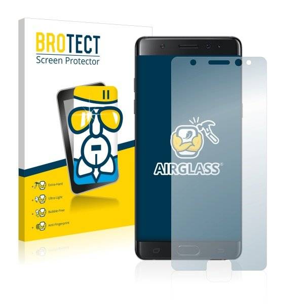 Panzerglasfolie Klar für Samsung Galaxy Note FE