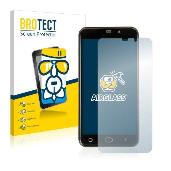 Panzerglasfolie Klar für amplicomms PowerTel M9500