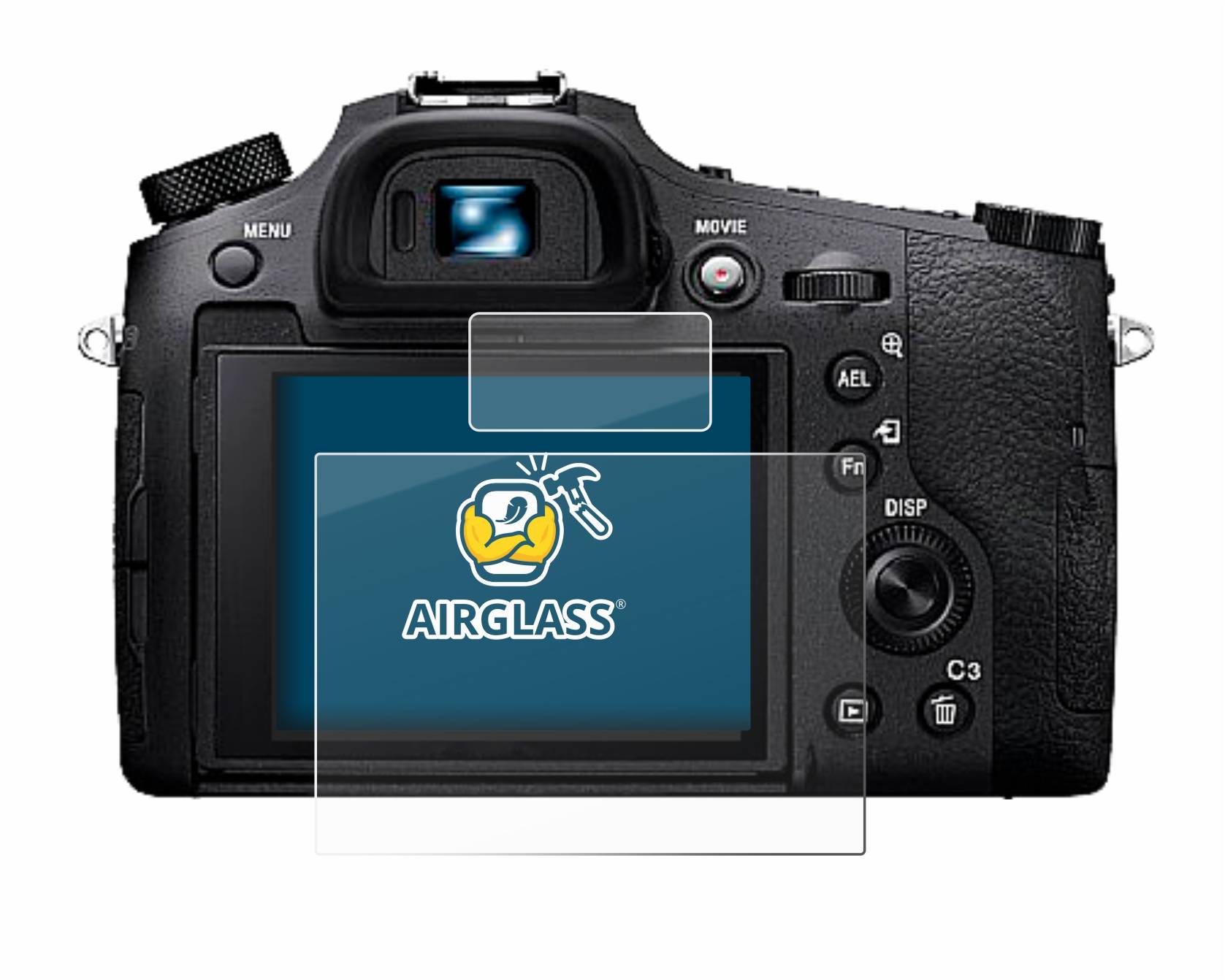 BROTECT AirGlass Glas Panzer-Folie für Sony Cyber-Shot DSC-RX10 IV - Schutzglas