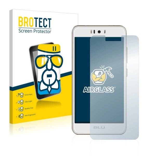 Panzerglasfolie Klar für BLU R2 Plus