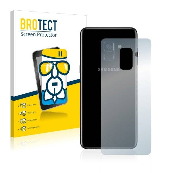 Panzerglasfolie Klar für Samsung Galaxy A8 (Rückseite, 2018)
