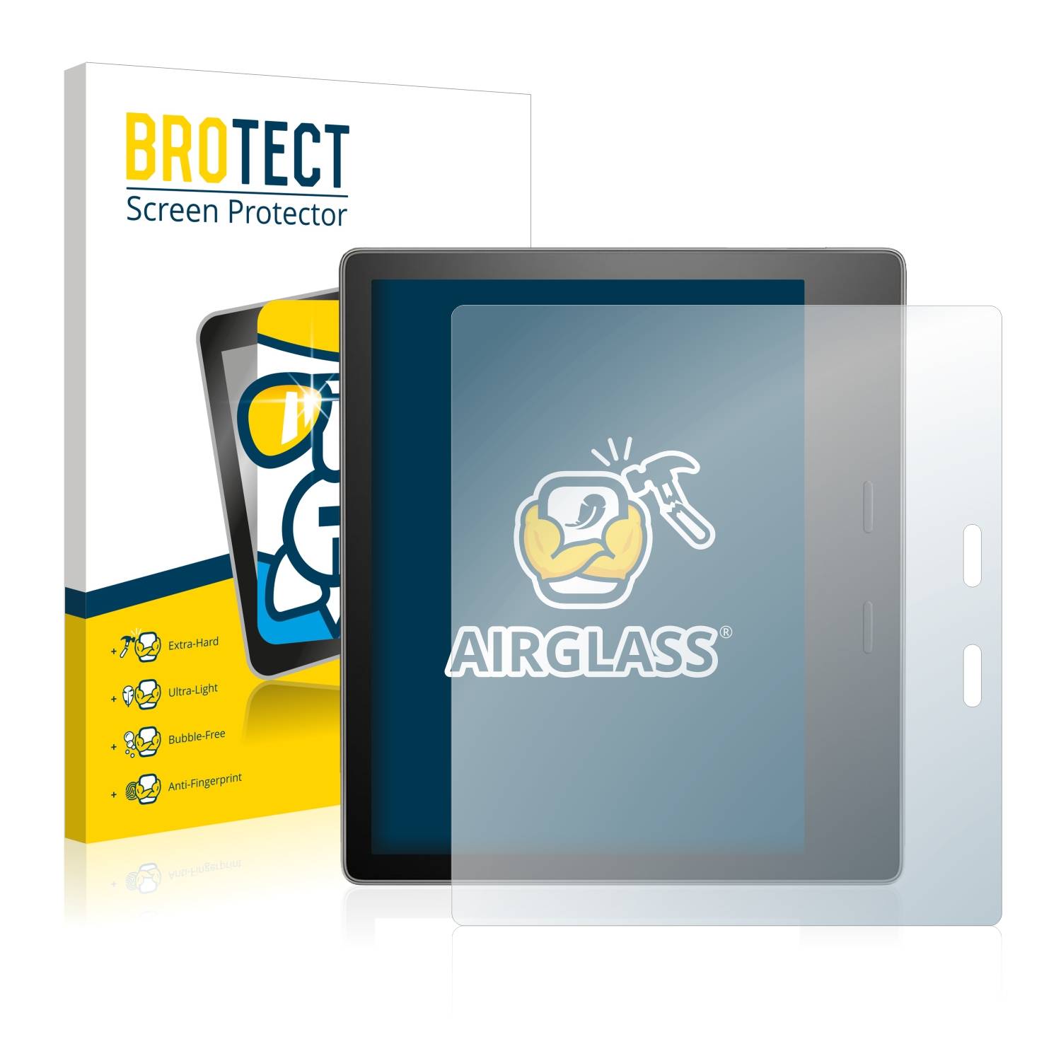 BROTECT AirGlass Glas Panzer-Folie für Amazon Kindle Oasis 2017 (9. Gen.) - Schutzglas