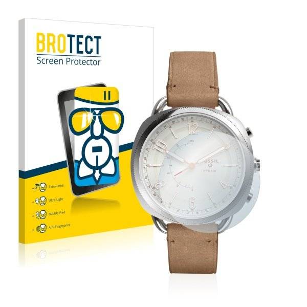 Panzerglasfolie Klar für Fossil Q Accomplice