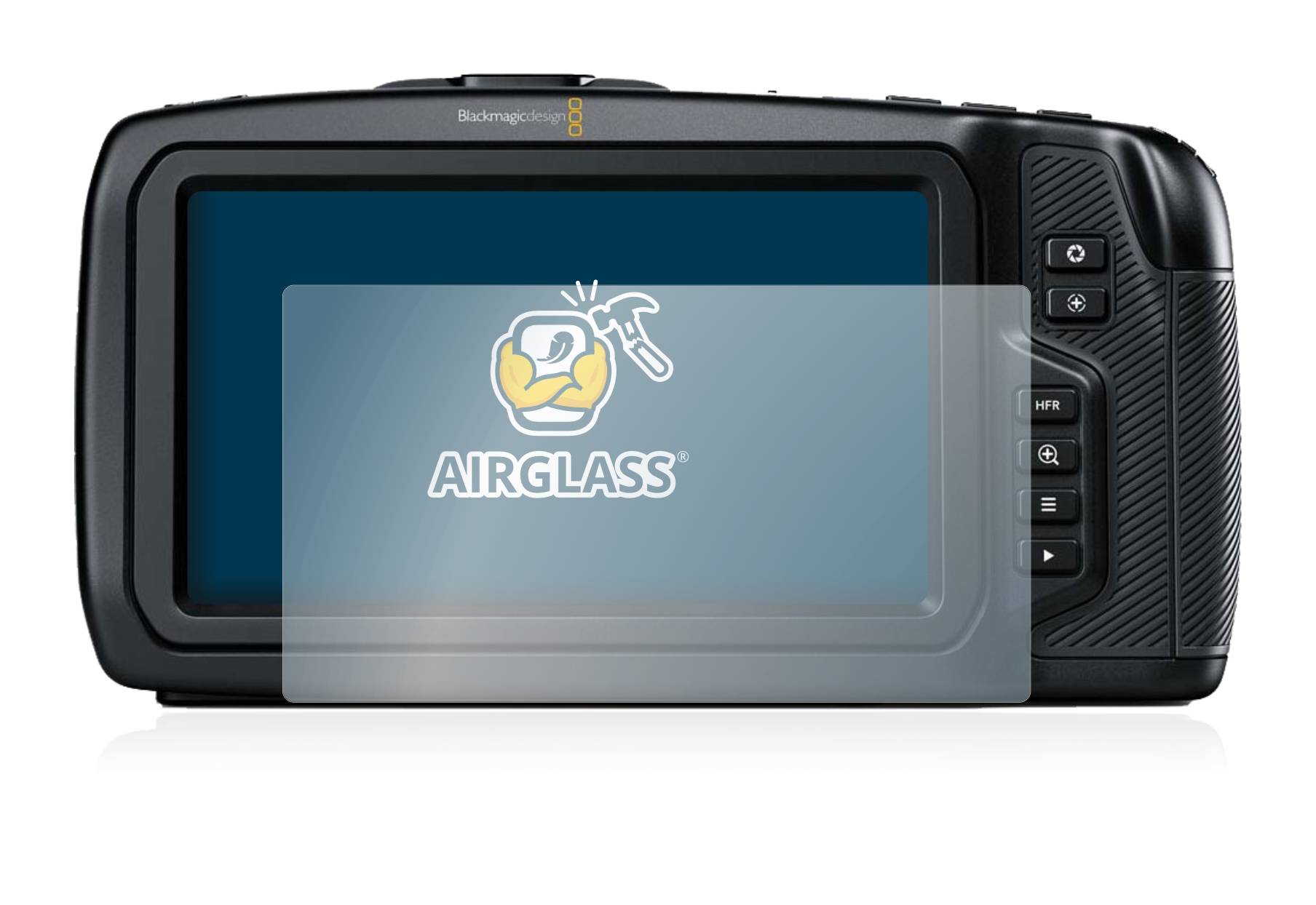 BROTECT AirGlass Glas Panzer-Folie für Blackmagic Pocket Cinema Camera 4K - Schutzglas