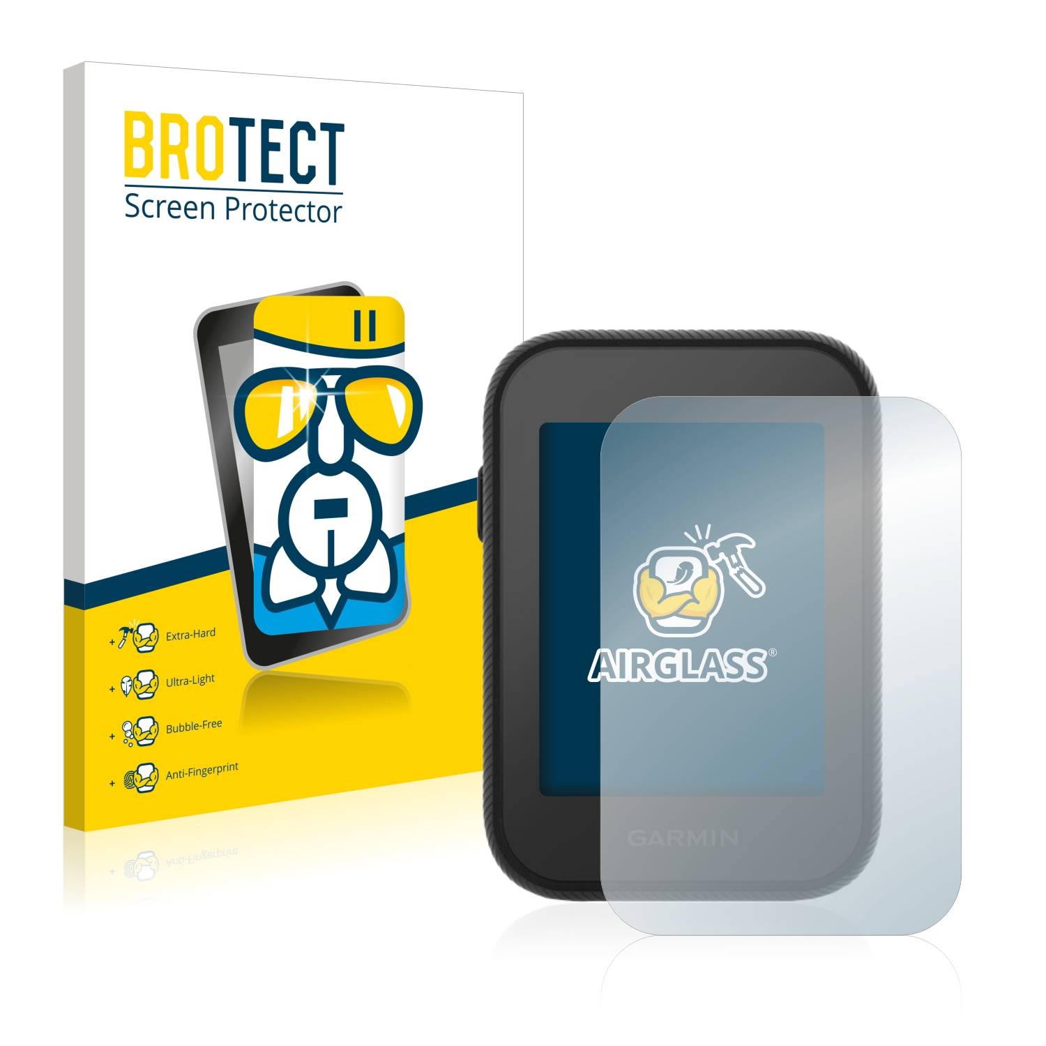 BROTECT AirGlass Glas Panzer-Folie für Garmin Approach G30 - Schutzglas