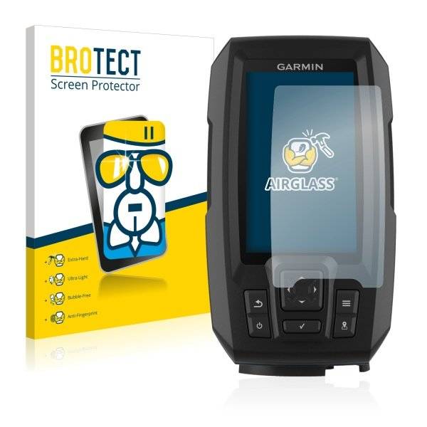 Panzerglasfolie Klar für Garmin Striker Plus 4cv
