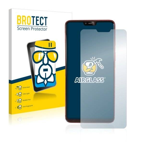 Panzerglasfolie Klar für Oppo R15 Pro