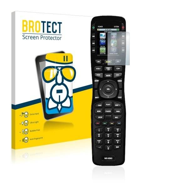 Panzerglasfolie Klar für URC Remote Control MX-890