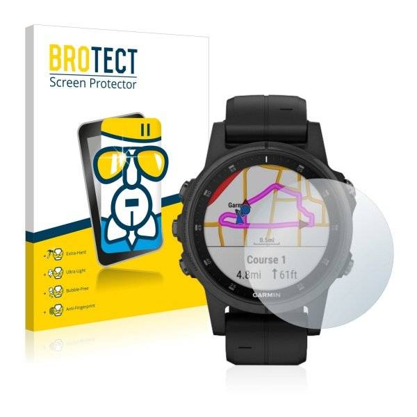 Panzerglasfolie Klar für Garmin fenix 5S Plus (42 mm)