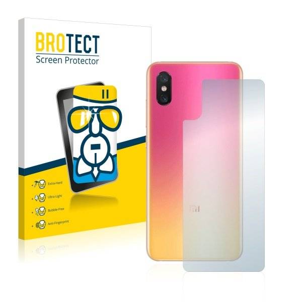 Panzerglasfolie Klar für Xiaomi Mi 8 Pro (Rückseite)