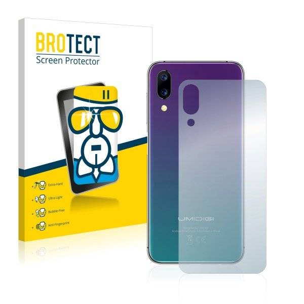 Panzerglasfolie Klar für Umidigi One (Rückseite)