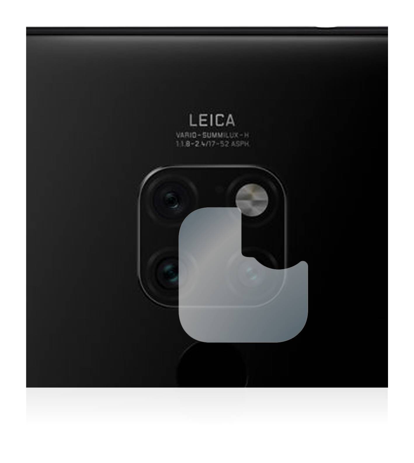 BROTECT AirGlass Glas Panzer-Folie für Huawei Mate 20 (NUR Kameraschutz) - Schutzglas