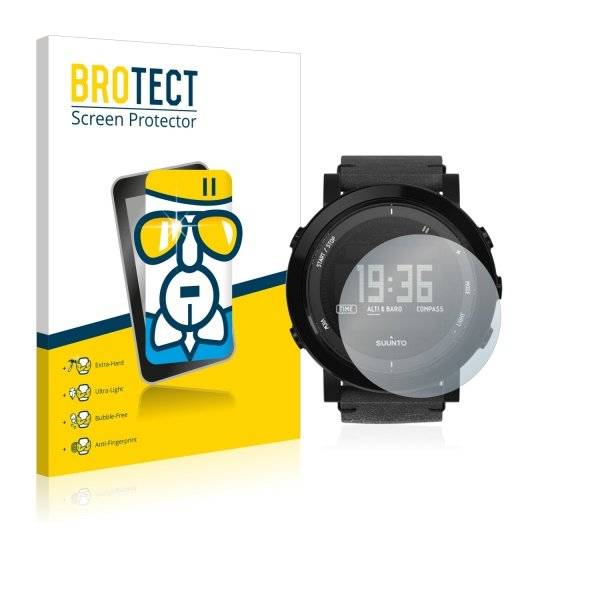 Panzerglasfolie Klar für Suunto Essential Ceramic All Black