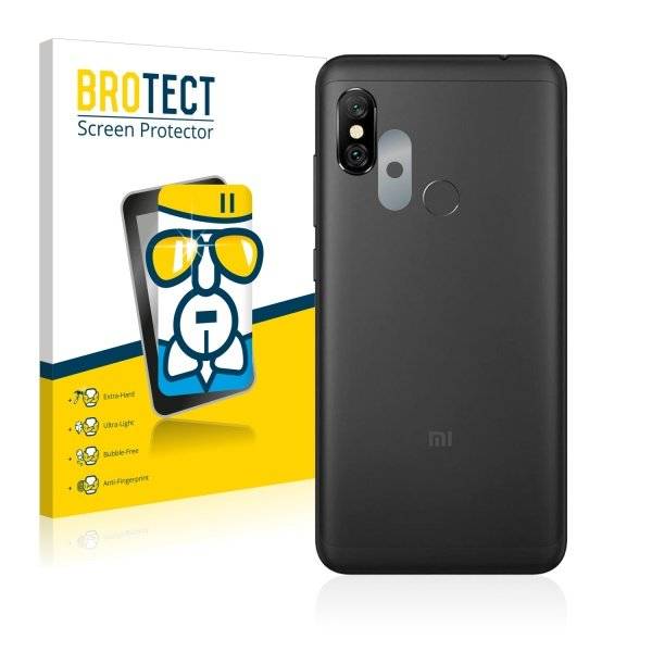 Panzerglasfolie Klar für Xiaomi Redmi Note 6 Pro (Kamera Rückseite)