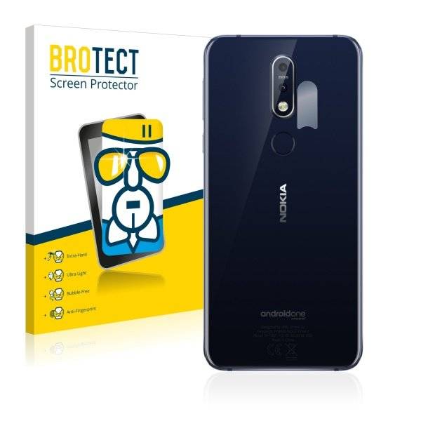 Panzerglasfolie Klar für Nokia 7.1 (Kamera Rückseite)