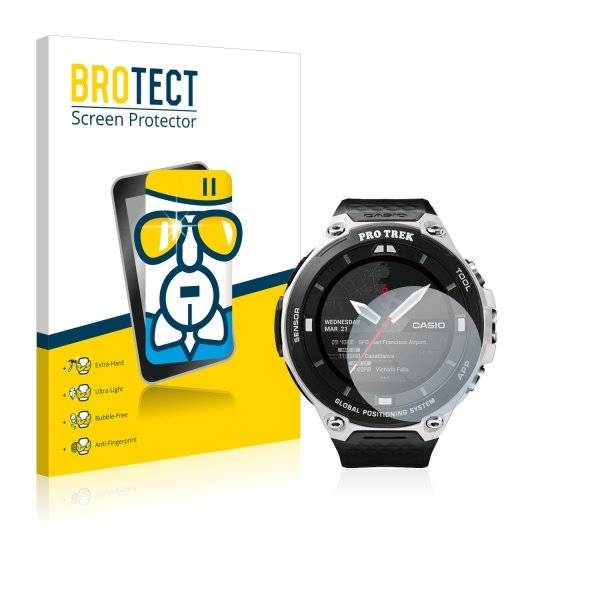 Panzerglasfolie Klar für Casio Pro Trek Smart WSD-F20