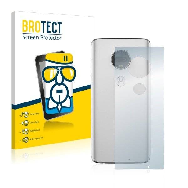 Panzerglasfolie Klar für Motorola Moto G7 (Rückseite)