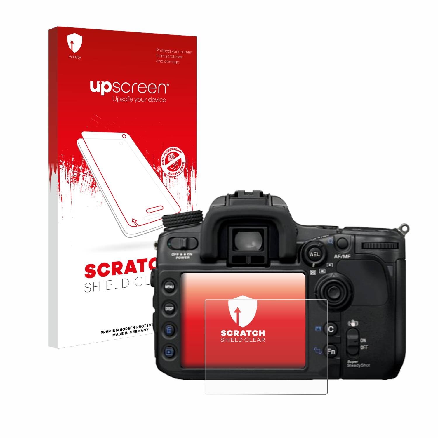 upscreen Scratch Shield Schutzfolie für Sony Alpha 700 (DSLR-A700)