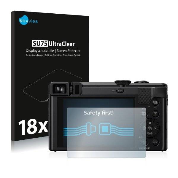 UltraClear Displayschutzfolie für Panasonic Lumix DMC-TZ80