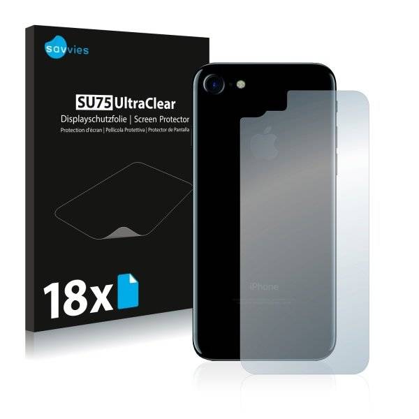 UltraClear Displayschutzfolie für Apple iPhone 7 Rückseite (gesamte Fläche)