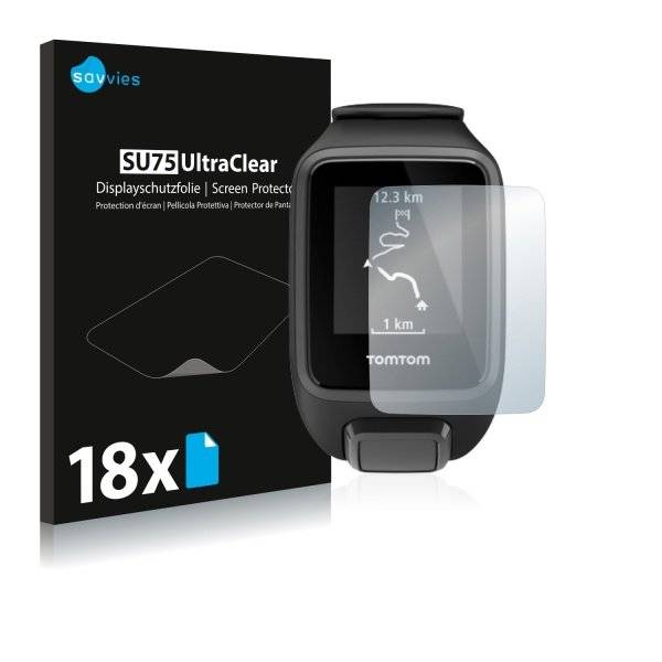 UltraClear Displayschutzfolie für TomTom Spark 3
