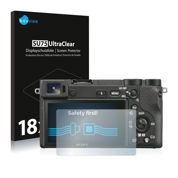 UltraClear Displayschutzfolie für Sony Alpha 6500