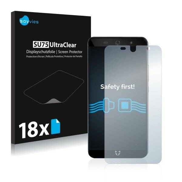 UltraClear Displayschutzfolie für Wileyfox Swift 2