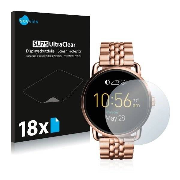 UltraClear Displayschutzfolie für Fossil Q Wander