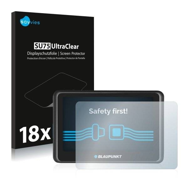 UltraClear Displayschutzfolie für Blaupunkt TravelPilot 65 Active