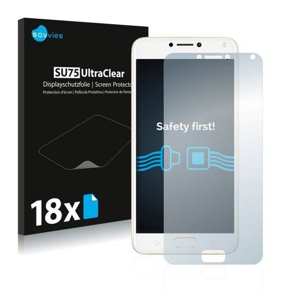 UltraClear Displayschutzfolie für Asus ZenFone 4 Max ZC554KL