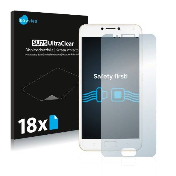 UltraClear Displayschutzfolie für Asus ZenFone 4 Max ZC520KL
