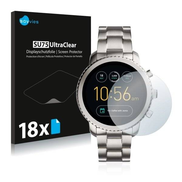 UltraClear Displayschutzfolie für Fossil Q Explorist
