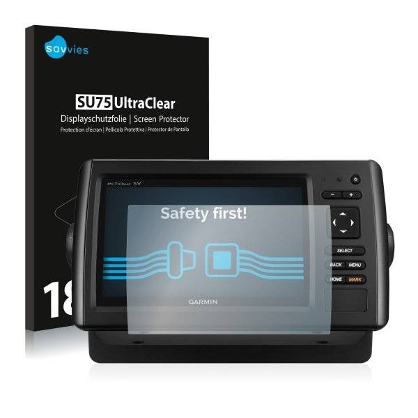 UltraClear Displayschutzfolie für Garmin echoMAP Chirp 72sv