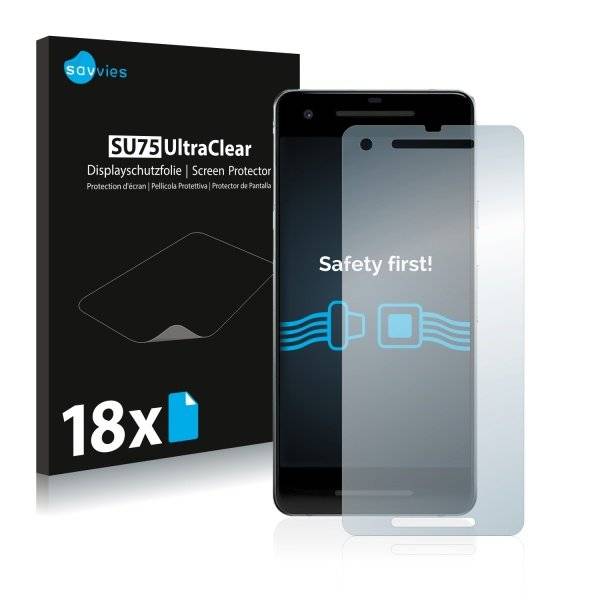 UltraClear Displayschutzfolie für Google Pixel 2