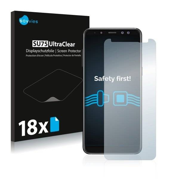 UltraClear Displayschutzfolie für Samsung Galaxy A8 2018