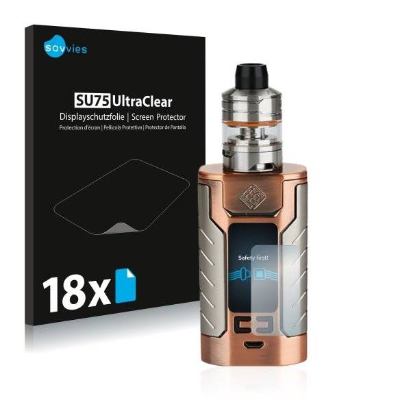 UltraClear Displayschutzfolie für Wismec Sinuous FJ200
