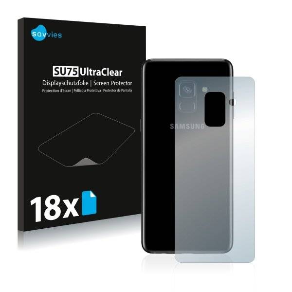 UltraClear Displayschutzfolie für Samsung Galaxy A8 (Rückseite, 2018)